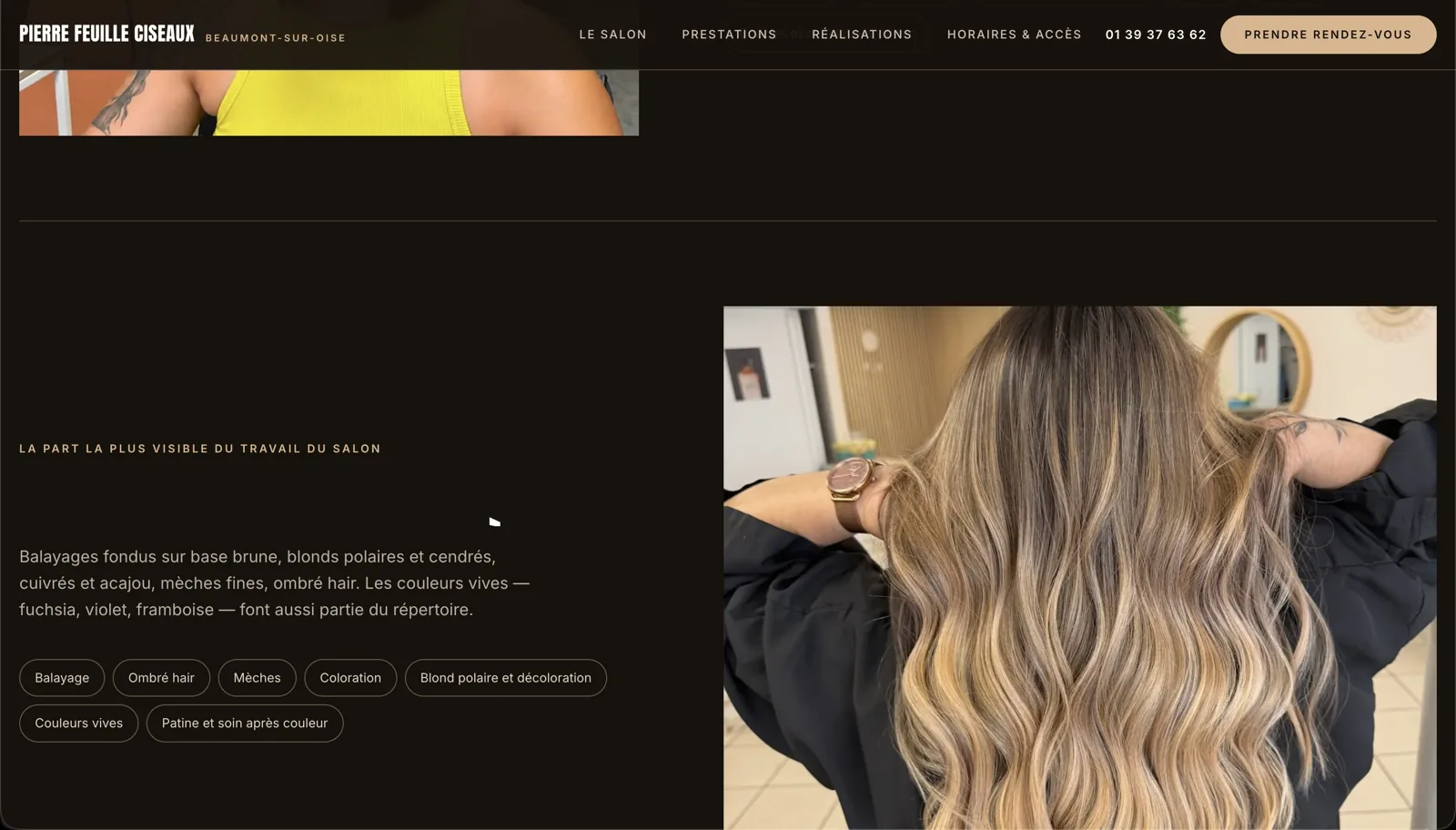 Pierre Feuille Ciseaux, Coiffure